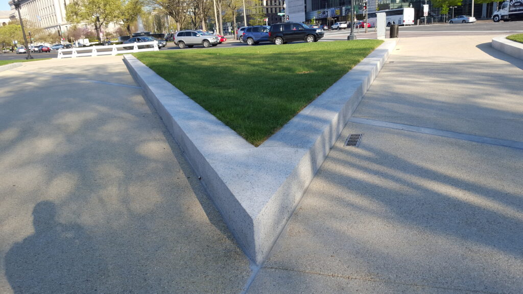 dimension stone granite curb