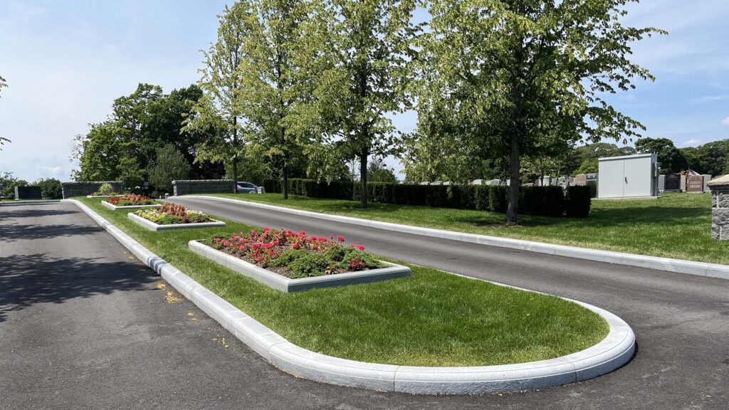 dimension stone granite curb